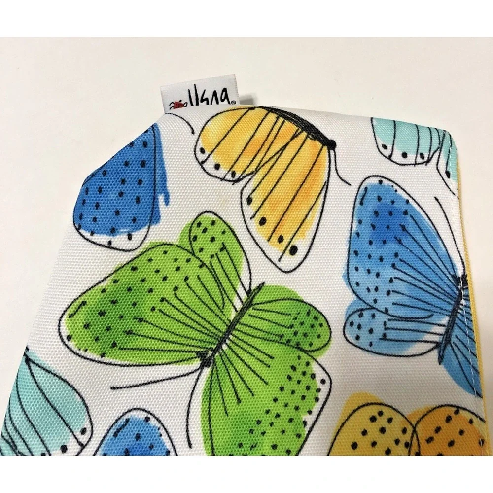 Clinique by Vera Zippered Cosmetic Bag‎ Butterfly and Ladybug Liner - 10